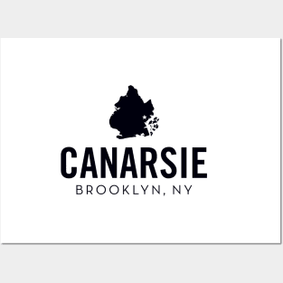 Canarsie (black) Posters and Art